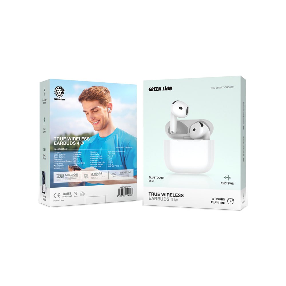 هندزفری گرین لاین مدل EARBUDS 4 G1