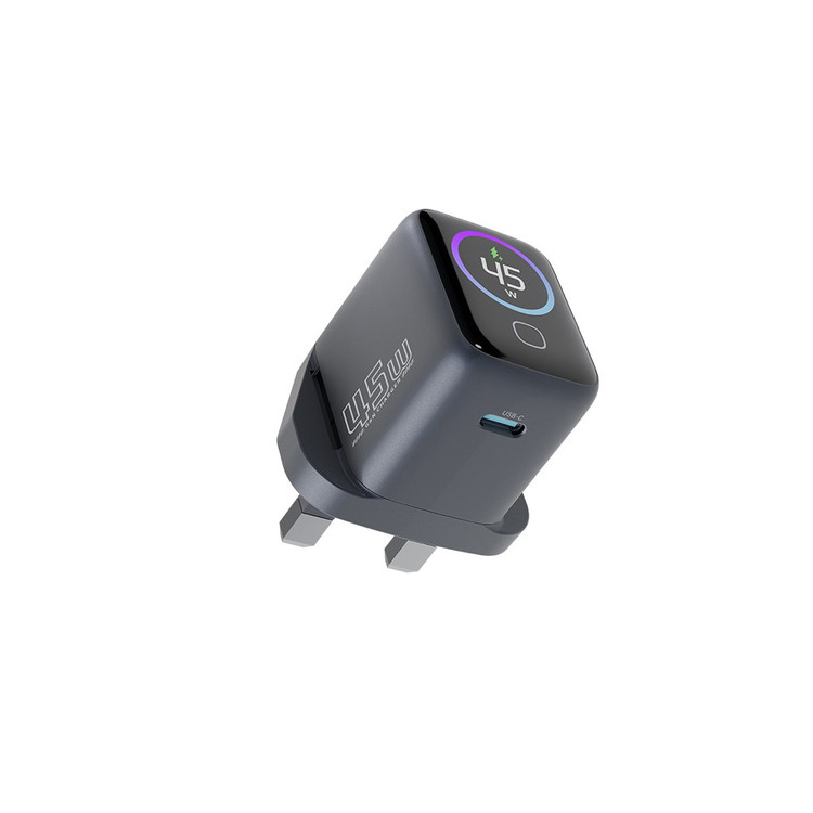 شارژر دیواری پاورولوژی 45W مدل Voltflow PWCUQC069