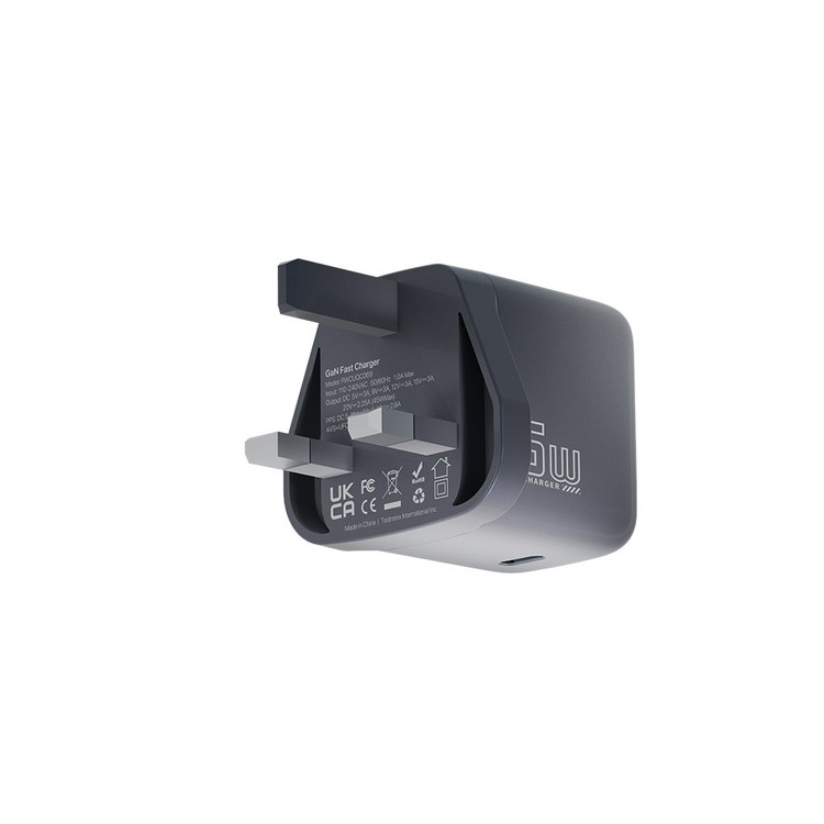 شارژر دیواری پاورولوژی 45W مدل Voltflow PWCUQC069