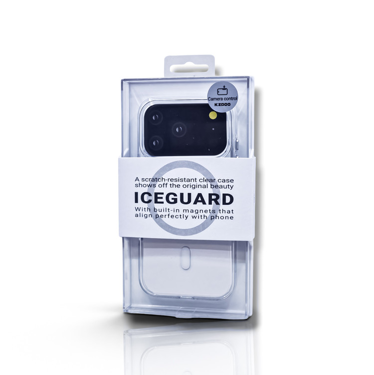 کاور اورجینال مگسیف اپل مدل ICEGUARD مناسب آیفون ۱۷ پرو مکس با طراحی شارژ بیسیم