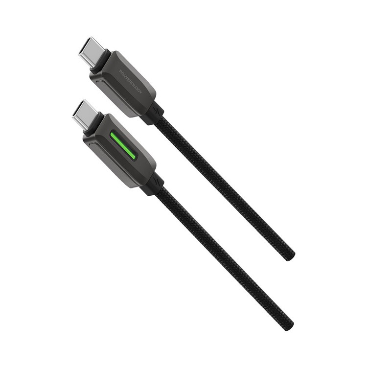 کابل بافتهشده USB-C به USB-C توان ۶۰ وات مدل: