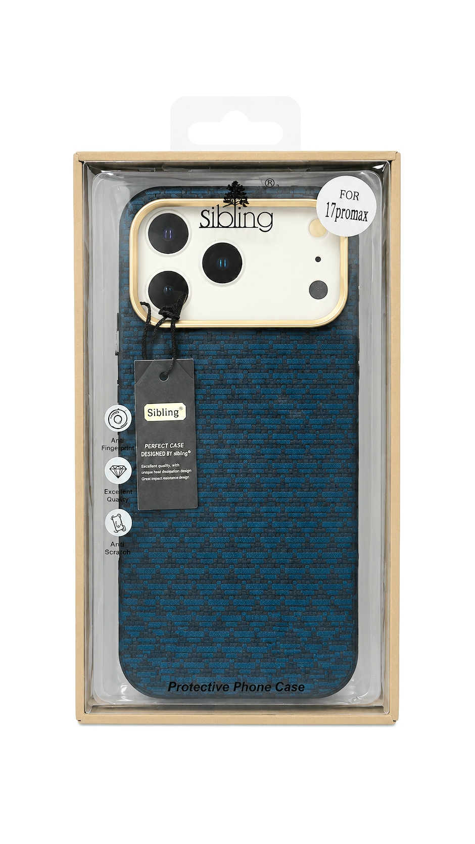 قاب گوشی Sibling Premium Carbon Series مناسب iPhone 17 Pro Max