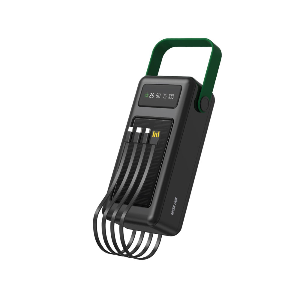 پاوربانک گرین لاین مدل Solar Max ظرفیت 50000 میلی آمپر ساعت