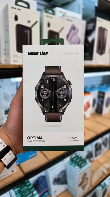 ساعت هوشمند گرین لاین مدل OPTIMA با بند سیلیکونی و ضد آب IP68