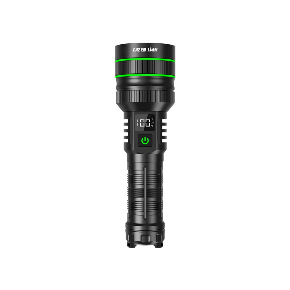 چراغ قوه گرین لاین مدل GNHR3000LMBK ظرفیت ۳۰۰۰ لومن