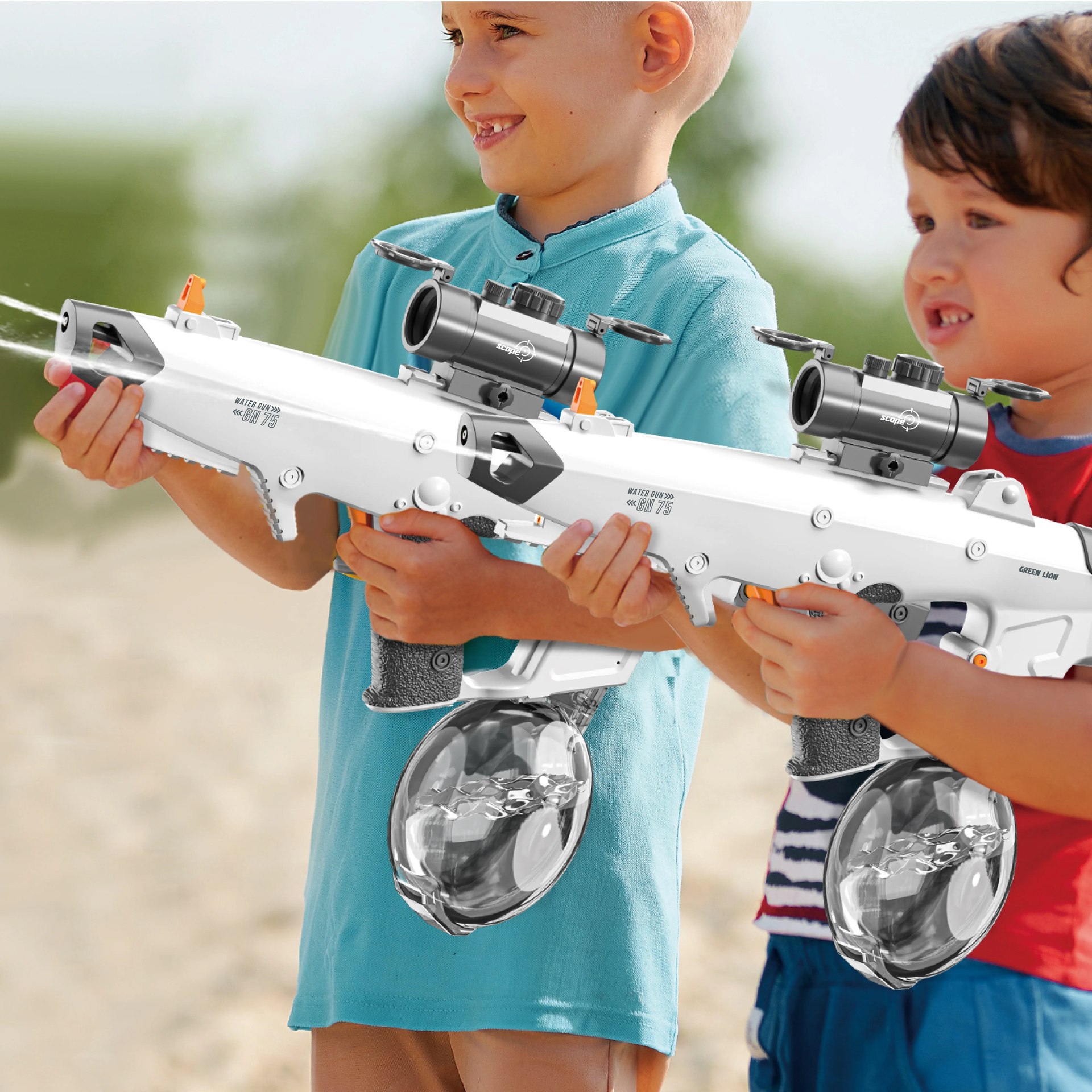 تفنگ آبپاش شارژی گرین لاین مدل GN75 Electric Water Gun