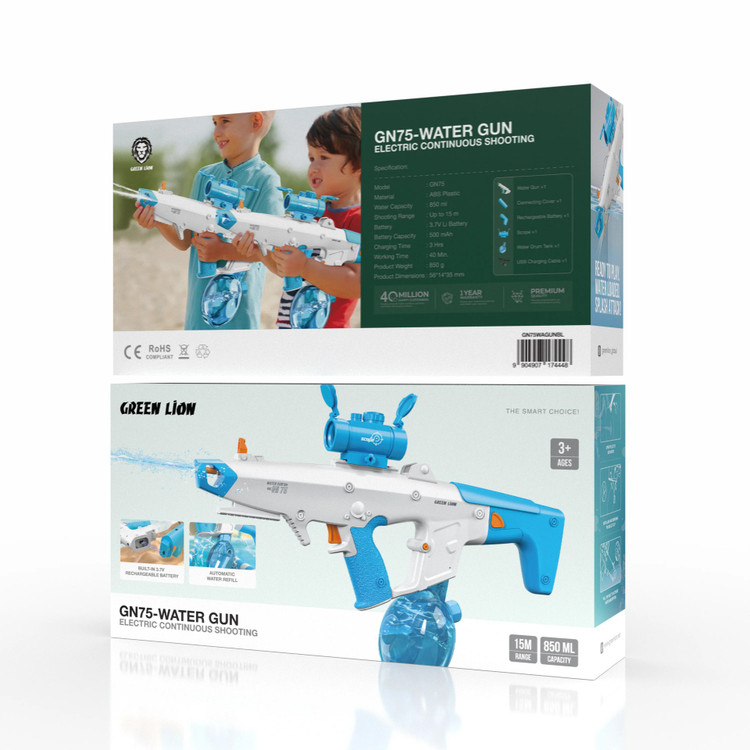 تفنگ آبپاش شارژی گرین لاین مدل GN75 Electric Water Gun
