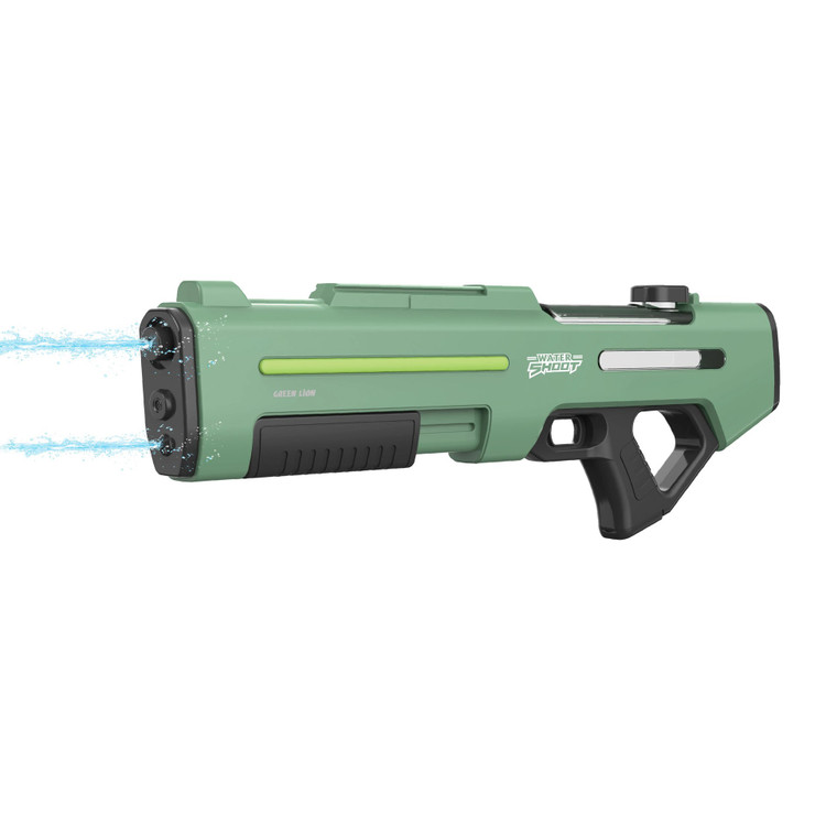 تفنگ آبپاش شارژی دو نازل گرین لاین مدل GN65 | Green Lion GN65 Dual Nozzle Water Gun