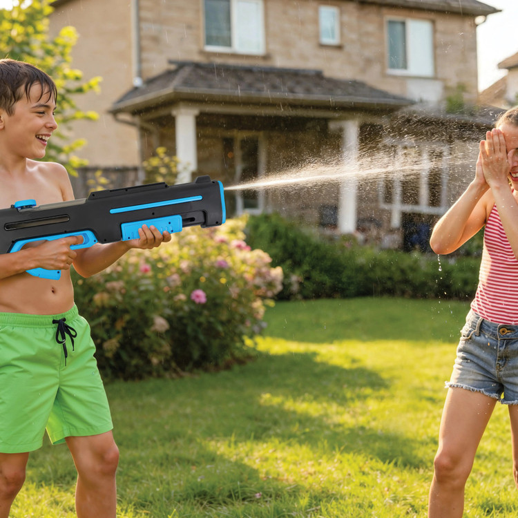 تفنگ آبپاش شارژی دو نازل گرین لاین مدل GN65 | Green Lion GN65 Dual Nozzle Water Gun