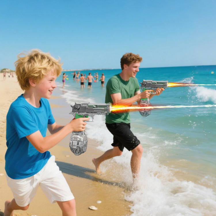 تفنگ آبپاش شارژی گرین لاین مدل Green Lion GN85 Electric Water Gun
