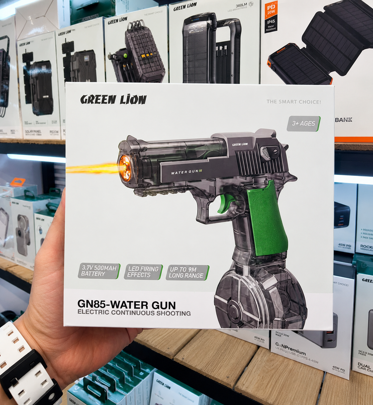تفنگ آبپاش شارژی گرین لاین مدل Green Lion GN85 Electric Water Gun