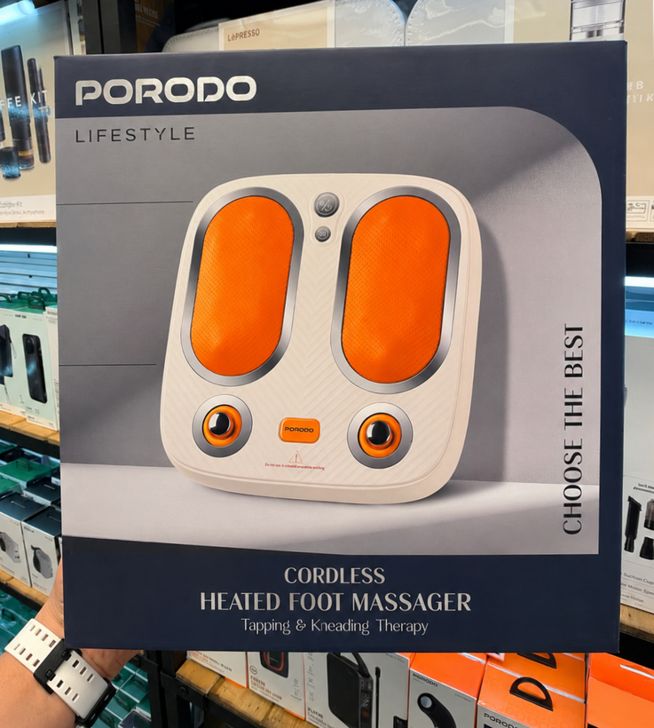 ماساژور کف پا حرارتی بیسیم پرودو مدل PDLFSTZMF026 | Cordless Heated Foot Massager