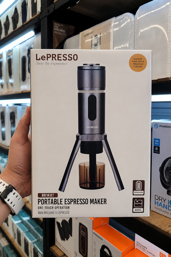 اسپرسوساز قابل حمل لپرسو Brewjet مدل LPPECFFMGY