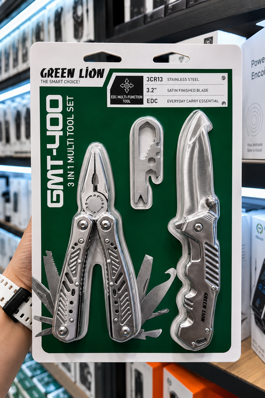 ابزار چند کاره گرین لاین مدل GMT-400 وزن ۱۸۰ گرم