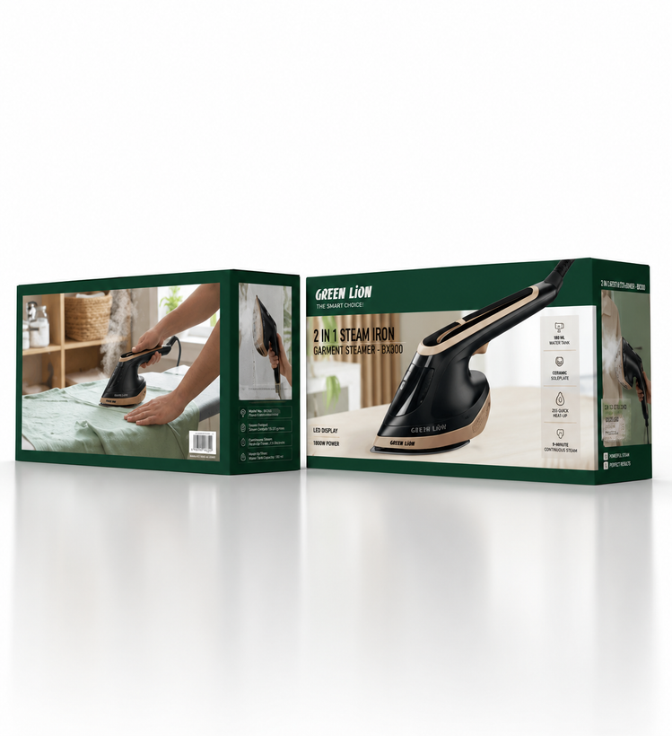 اتو بخار گرین لاین مدل BX300 GNBX300GSBK