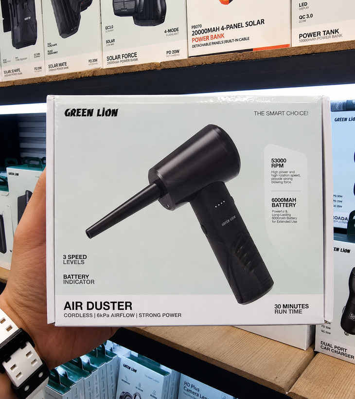 دمنده و گردگیر شارژی گرین لاین مدل Air Duster