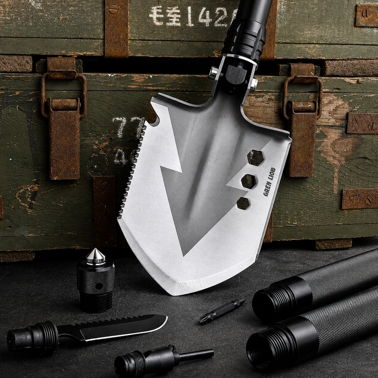 بیل چندکاره گرین لاین مدل Multi Shovel وزن ۱۰۵۶ گرم