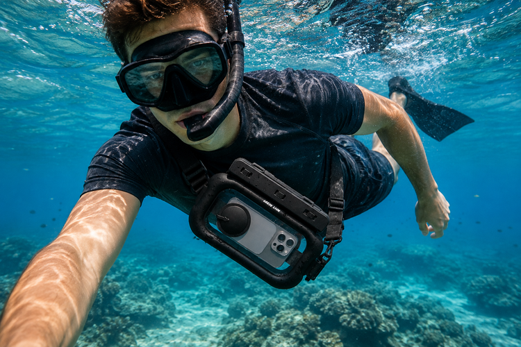 کیف ضد آب موبایل گرین لاین مدل Ocean Shield