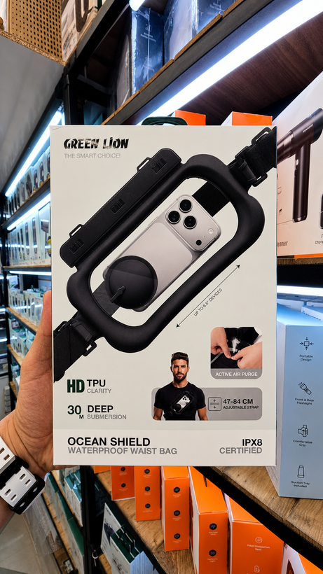 کیف ضد آب موبایل گرین لاین مدل Ocean Shield