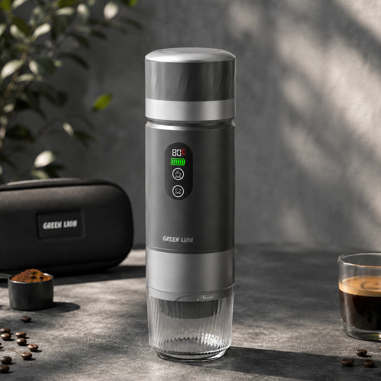 قهوه ساز شارژی کمپیناس گرین لاین مدل Campinas Portable Coffee Maker 80mL