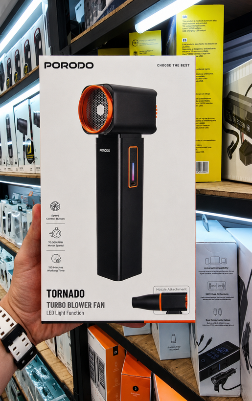 جت فن شارژی پرودو تورنادو مدلTORNADO