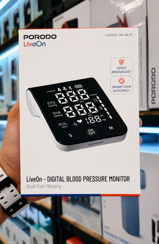 فشارسنج دیجیتال بازویی پرودو LiveOn مدل PDB01A2WH