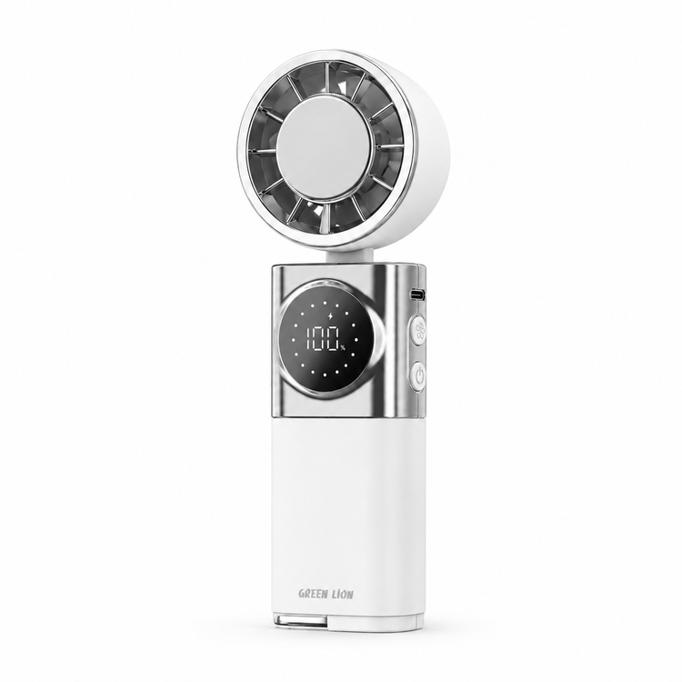 پنکه دستی و پاوربانک گرین لاین Green Lion Power Wind PF-12
