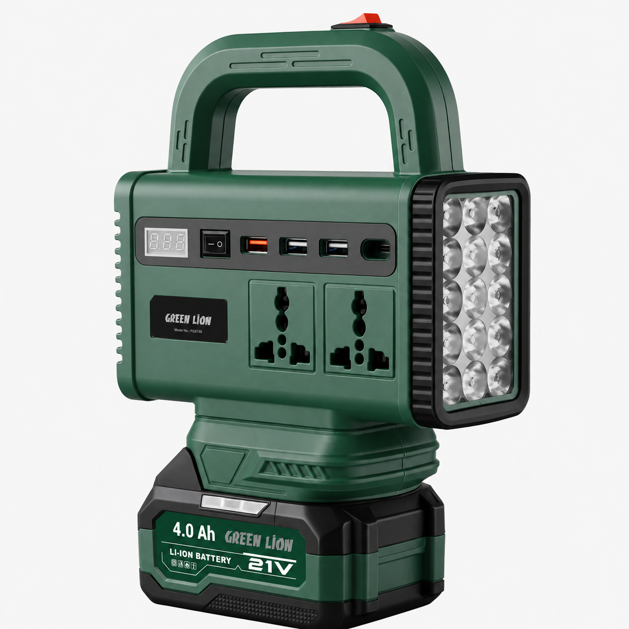 پاور استیشن گرین لاین Green Volt 150W با باتری 4000mAh