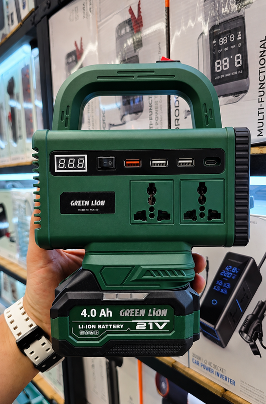 پاور استیشن گرین لاین Green Volt 150W با باتری 4000mAh