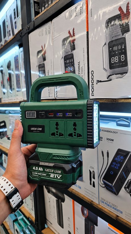 پاور استیشن گرین لاین Green Volt 150W با باتری 4000mAh