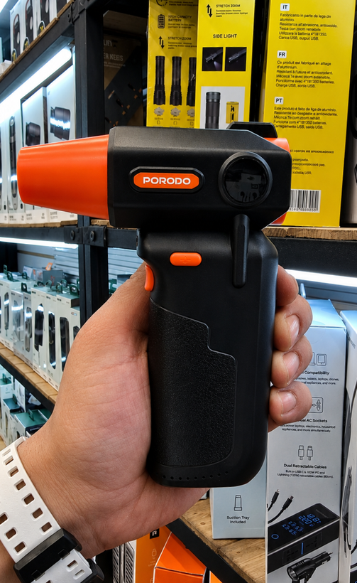 جت فن شارژی پرودو Porodo Turbo Air Duster مدل PDTBYMG826BK