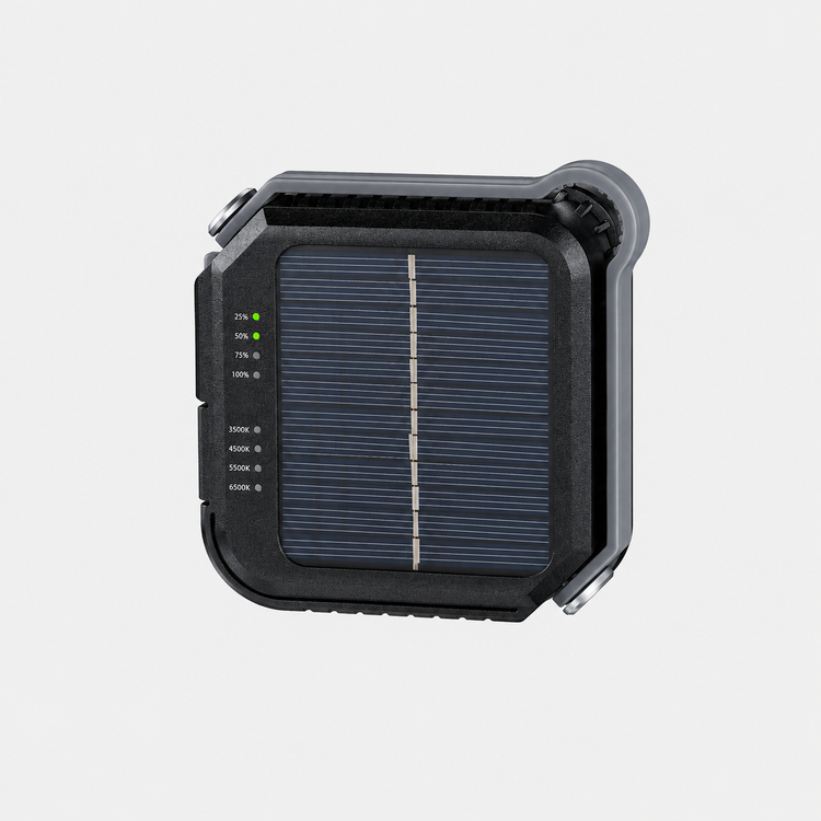 چراغ کمپینگ خورشیدی گرین لاین Solar Lumix 1000LM با پاوربانک 4000mAh