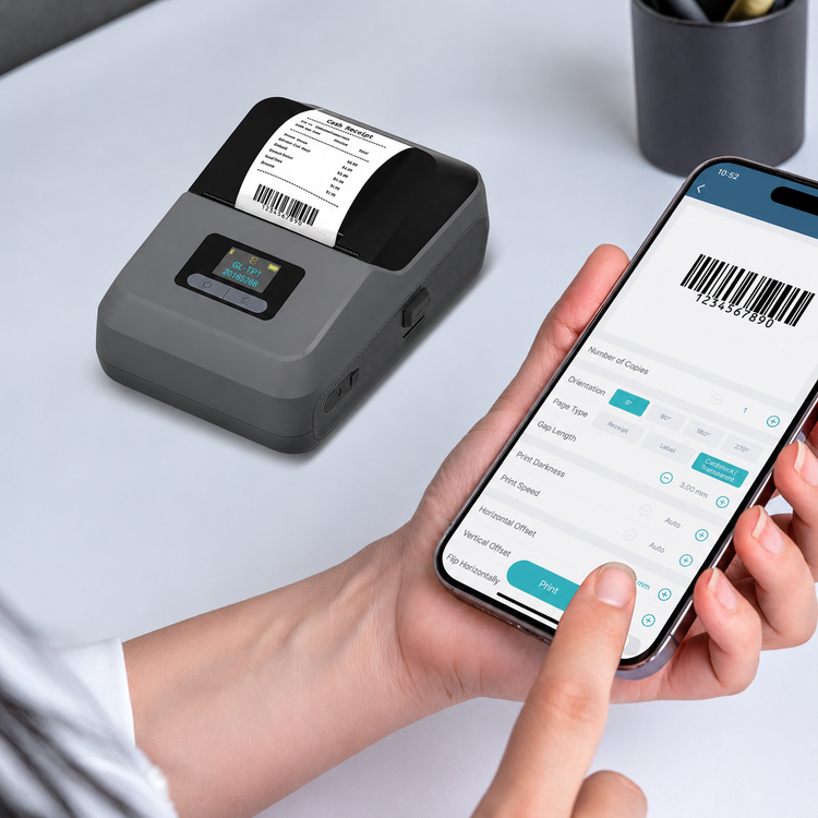 پرینتر حرارتی قابل حمل گرین لاین مدل Green Lion GL-TP1 Thermal Printer