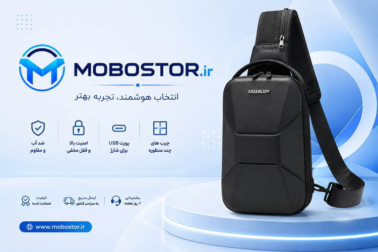 کیف کراسبادی گرین لاین مدل Liverpool Crossbody Backpack مشکی