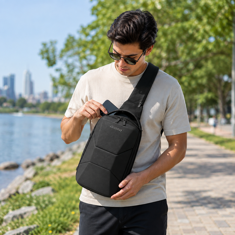 کیف کراسبادی گرین لاین مدل Liverpool Crossbody Backpack مشکی