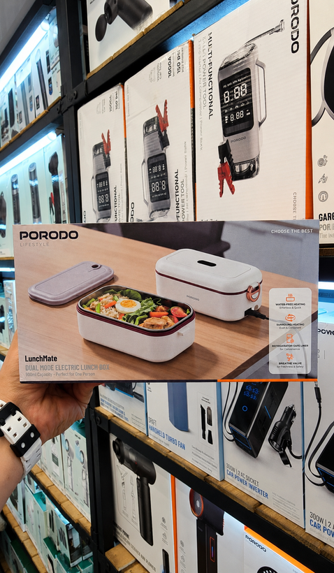 ظرف غذای برقی پرودو مدل LunchMate Dual Mode ظرفیت 900 میلیلیتر