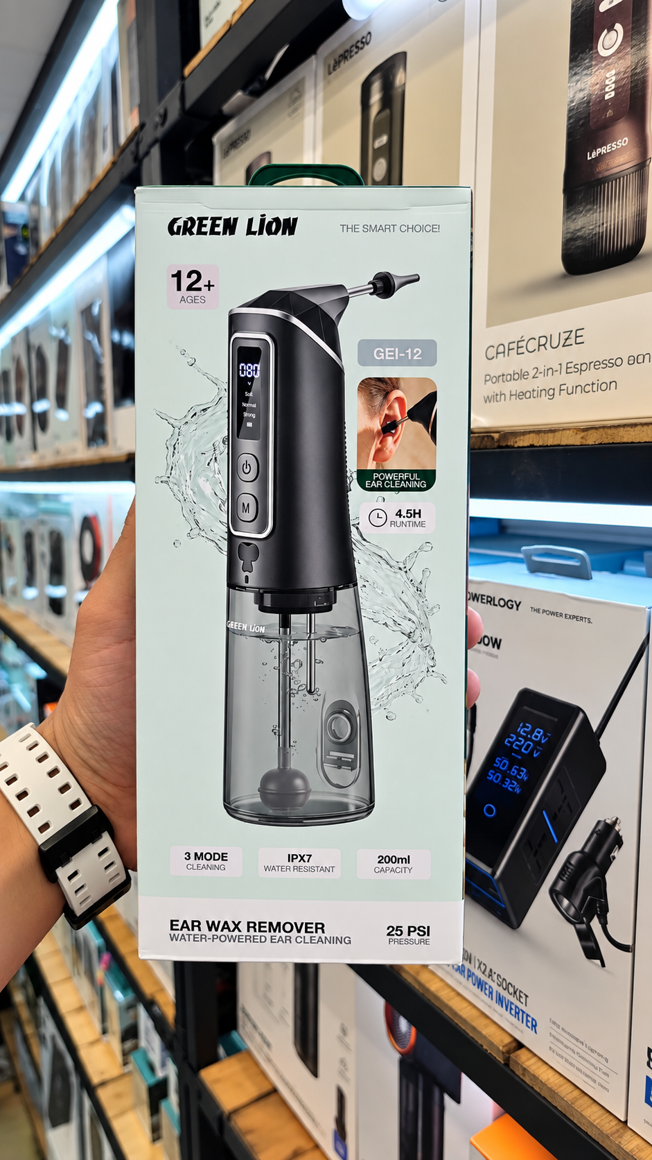 دستگاه شستوشوی گوش گرین لاین مدل GEI-12 (Green Lion GEI