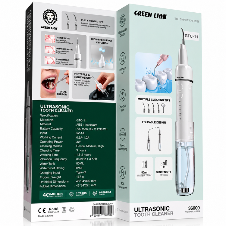 دستگاه تمیزکننده دندان اولتراسونیک گرین لاین مدل GTC-11