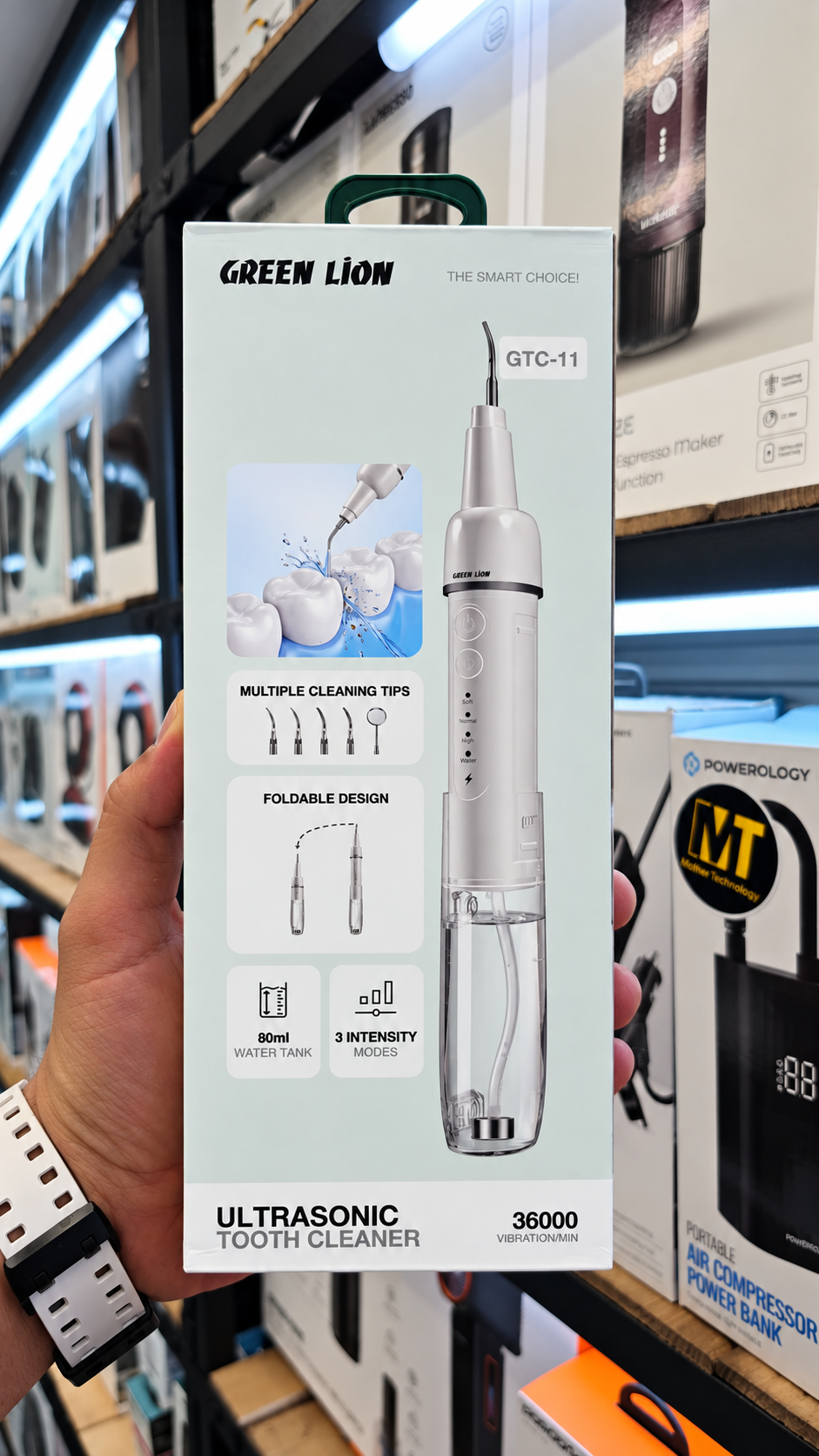 دستگاه تمیزکننده دندان اولتراسونیک گرین لاین مدل GTC-11