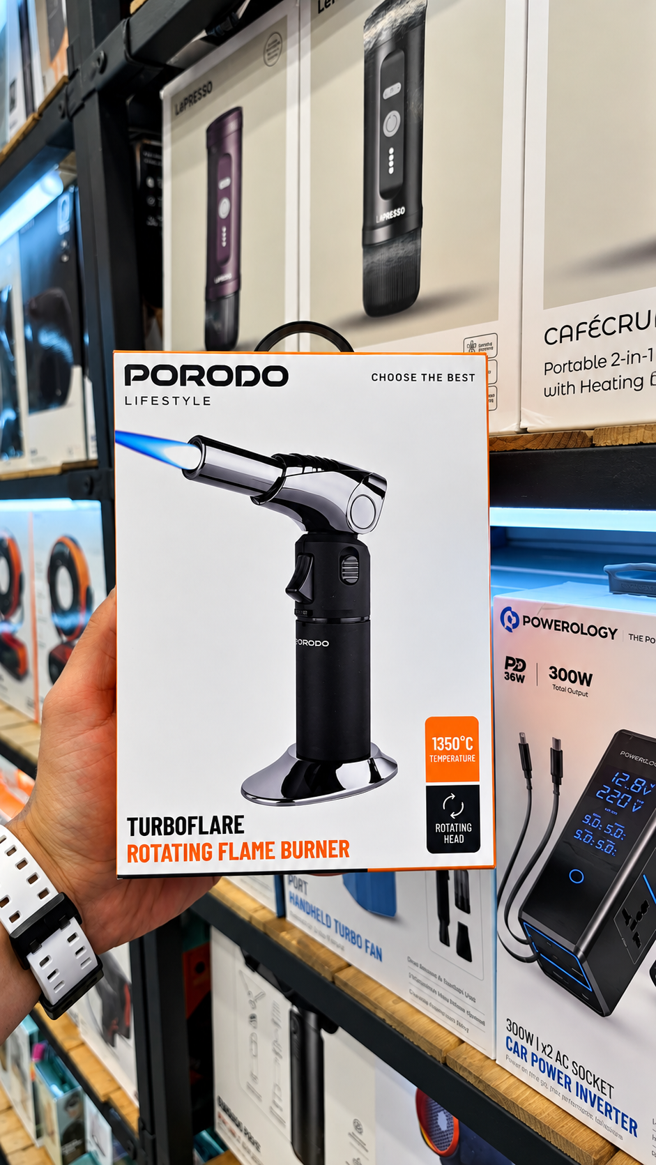 فندک چرخشی پورودو TurboFlare