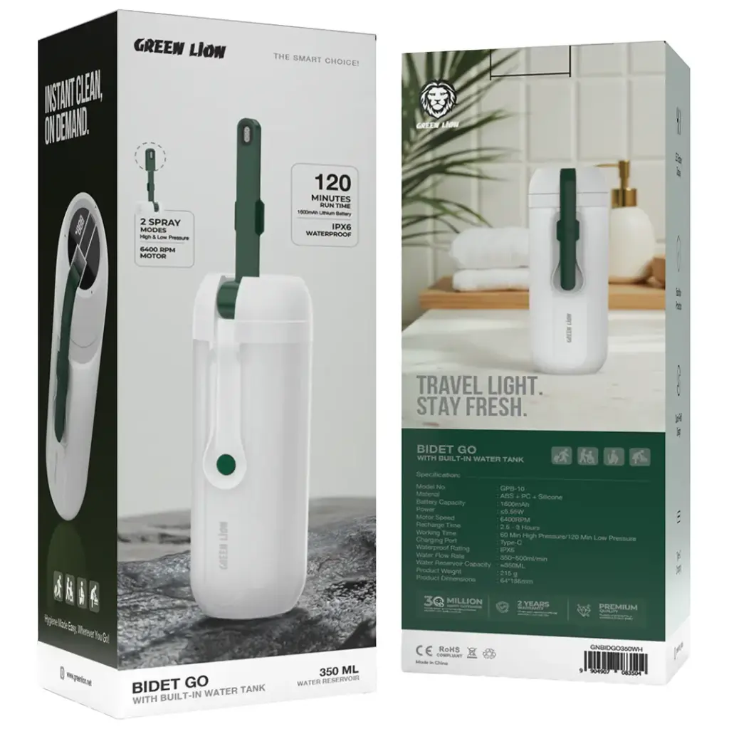 بیده قابل حمل گرین لاین Bidet Go