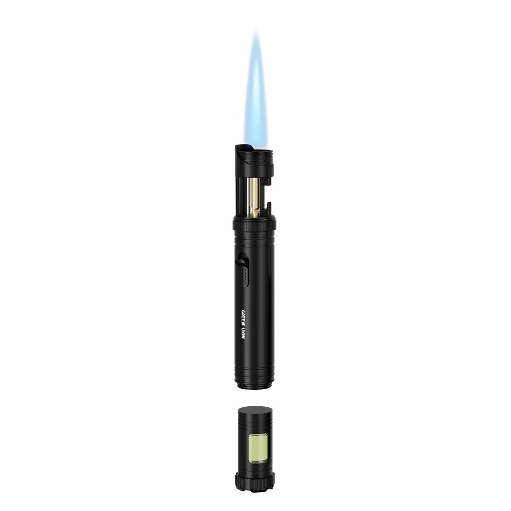 فندک تورچ و چراغ LED چندکاره گرین لاین مدل Jet Lighter X
