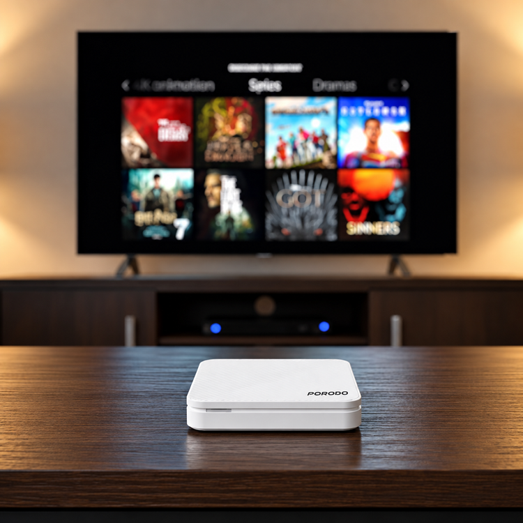 اندروید باکس پرودو مدل EchoBox با رم 4 گیگابایت، حافظه داخلی 16 گیگابایت و پشتیبانی از تصویر 4K
