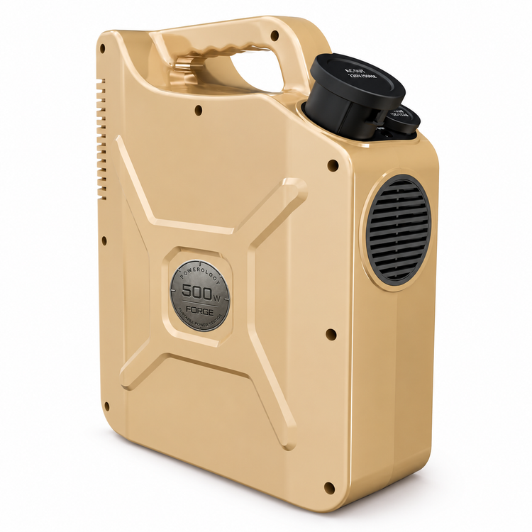 خرید پاور استیشن پاورولوژی ARMES مدل PWA500WGN با ظرفیت 150000 میلیآمپر ساعت، توان خروجی 500 وات، باتری LiFePO4 و خروجیهای متنوع. بررسی مشخصات در موبو استور.