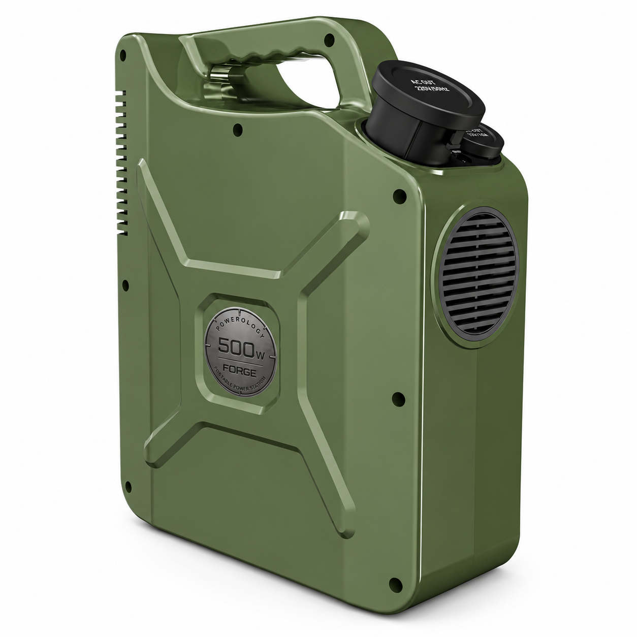 خرید پاور استیشن پاورولوژی ARMES مدل PWA500WGN با ظرفیت 150000 میلی‌آمپر ساعت، توان خروجی 500 وات، باتری LiFePO4 و خروجی‌های متنوع. بررسی مشخصات در موبو استور.