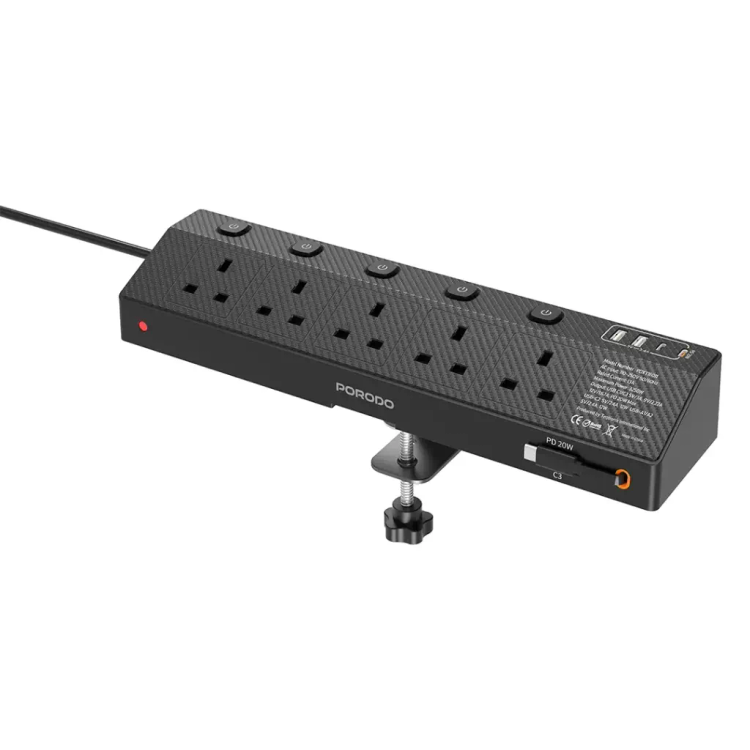 چندراهی برق پرودو مدل Voltguard PDXT610BK