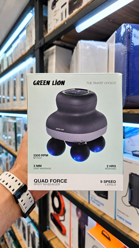 ماساژور بدن چهارگانه گرین لاین مدل Quad Force GL-MG38